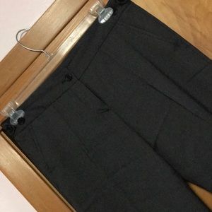 THEORY Women’ Dress Pants MaxC GRAY 8 Flare boot